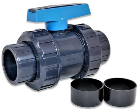 eco-filtration 2 PRESSURE BALL VALVE KOI FISH POND TANK FILTER PIPE FITTING