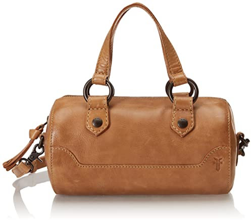 Frye Damen Melissa Mini Barrel Umhängetasche, beige