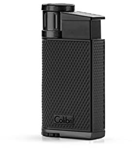 Colibri Evo Sturmfeuerzeug Mit Jet Flamme | Zigarren Und Zigaretten Feuerzeug | Windbeständig | Funktioniert Mit Butan (Nicht Im Lieferumfang Enthalten) | Elegante Geschenkbox | Zwei Jahre Garantie