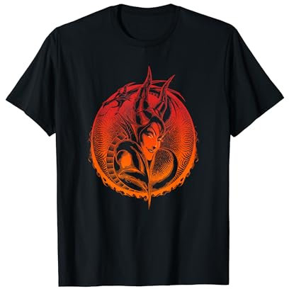 Disney Villains Maleficent Burning Ring Of Fire T-Shirt