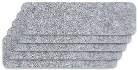 Shxchen 15 Stück Stufenmatten rutschfeste, Treppenteppich Selbstklebend Treppenstufen Matten Teppich Läufer Innen Treppenmatten Stufenteppich Rechteckig Stufenmatte Modern, 55x20cm, grau