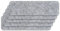 Shxchen 15 Stück Stufenmatten rutschfeste, Treppenteppich Selbstklebend Treppenstufen Matten Teppich Läufer Innen Treppenmatten Stufenteppich Rechteckig Stufenmatte Modern, 55x20cm, grau