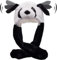Tocwick Panda Hut Kostüm Kurz Cartoon Leinwand Hut Tier geformte Kappe Festival Cosplay Jungen Mädchen Erwachsene
