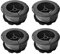F016800570 Ersatz-Trimmerspule, 1,6 mm, 6 m, für Bosch Universal GrassCut 18 18-26 18-260 Rasentrimmer, 1,6 mm, 6 m Schnur (4 Spulen)