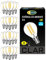 CLAR - Lampadine LED Filamento E14 4W Vintage Sfera, E14 LED Naturale, Lampadina Filamento LED E14, Lampadina LED E14 Luce Naturale, Equivalente a 30W-40W, Led 4000ºK E14, Luce Naturale (Pack 20)