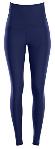 WINSHAPE Damen Functional Comfort Tights Hwl112c “high Waist” Leggings, Dark-blue, S EU