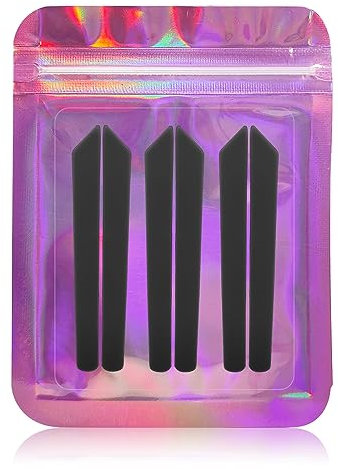 Lomansa Lash Lift Ribbon, Wimpernlifting Zubehör, Lash Lifting Tool, 3 Paar Wiederverwendbares Wimpernlift Band für Salon und Heimwerker(Schwarz)