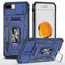 2NSPDRGNI Funda Compatible con iPhone 7 Plus/iPhone 8 Plus,Carcasa Cubierta de cámara Deslizante Proteger Anillo Soporte Bumper Case Cover,Azul
