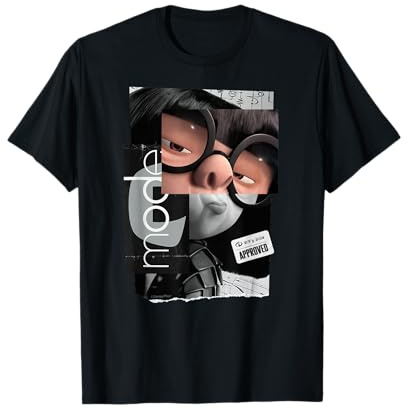 Disney and Pixar’s The Incredibles Edna Mode Fashion Logo T-Shirt