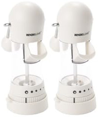 Kochblume| Gewürzmühle inkl. Auffangkappe - 2-tlg. - weiß