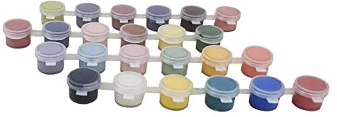 24x Cerámicos Esmalte Cerámico Pintura Esmalte Cerámico de Temperatura Media