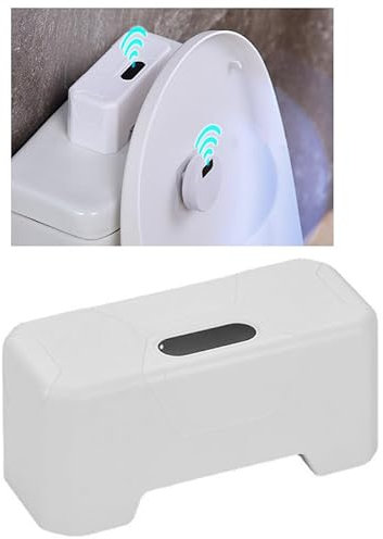 PINCHU Automatischer Toilettenspüler, Berührungsloses Toilettenspüler-Set Mit Infrarot-Sensor, Freihändiger Externer Infrarot-Sensor-Toilettenspüler IPX5 Wasserdicht Für Zuhause Und Öffentlich