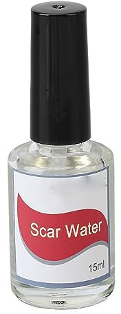Liquido per Trucco, Liquido Cicatrizzante da 15 Ml per Effetti Trucco Realistici, Gel per Trucco e Cicatrici Halloween FX, Pelle Finta per Palcoscenico, Schermo, Teatro, Cosplay