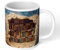 Print Maniacs 3D Bookshelf Mug - Creative Design Ceramic Coffee Mug with 3D Effect - Library Shelf Cup - Gifts for Book Lovers