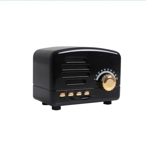 Haut-Parleur Bluetooth rétro,Enceinte Bluetooth Vintage,Rétro Enceinte Portable Bluetooth,Haut-Parleur Bluetooth 5.0,Mini Enceinte Bluetooth,Haut-Parleur Bluetooth Creative