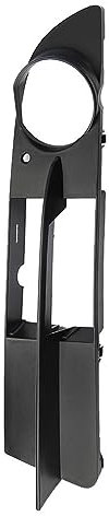 Schwarze Nebelscheinwerfer-Kühlergrillabdeckung for die vordere Stoßstange Links und rechts , for BMW , for 5er E60 E61 2004–2007 51117049243 51117049244 Frontgrills(Left)