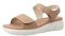 GABYLOU - Modele Mia - Sandales Compensés Sandales Espadrilles Femme Confort Pieds Larges – Talon 4 cm – Réglables à Boucles - Bout Rond – Style Estival Élégant pour Pieds Sensibles