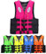 LUIVZD Swim Jacket - Schwimmhilfen for Erwachsene, verstellbare Schwimmweste, Unisex, for Kajakfahren, Paddeln, Angeln, Surfen, Schnorcheln, Wassersport, Rafting(Pink,M)