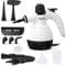 GLOIL Nettoyeur vapeur portable multifonction avec 10 accessoires pour tapis, rideaux, canapés, cuisines, salles de bains et plus encore.
