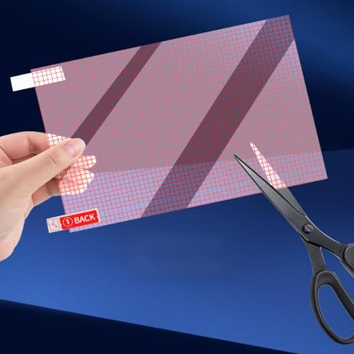 Asoway Pellicola Protettiva Taglio universale, Pellicola Salvaschermo A4 HD 300 x 202mm [5 Pezzi] per GPS, fotocamera, orologio, tablet, Flessibile HD Anti-Impronta, Alta Sensibilità Progettato