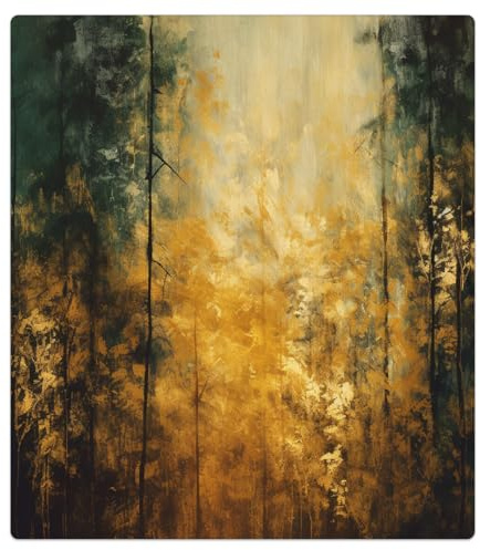 Mexpekil Geschirrspüler-Magnetabdeckung für Türfront, abstrakte Kunstmalerei, wiederverwendbar, dekorative Platte für Geschirrspüler, Kühlschrank, 53,3 x 66 cm