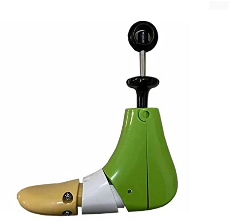 FBJAMZ Adjustable Boot Stretcher,Professional Shoe Widening Tool,for Enhanced Comfort and Fit in Various Footwear (Green One Pairs 36)