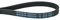 Contitech - Tumble dryer belt 4PJE 1244 (2816750100)