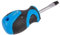 Pro User - Magnetic Chrome Vanadium Stubby Flathead Screwdriver - 4cm x 5mm - Blue