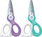 Maped Kidi Cut KinderBastelschere, 12 cm/gemischtes 2er Set (Lila + Mintgrün)