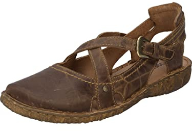 Josef Seibel Damen Rosalie 13 Geschlossene Sandalen, Braun (Brandy), 36 EU