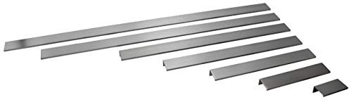 GedoTec Schubladengriff Aluminium Möbelgriff Edelstahl Griffleiste Küche - SKY | Bohrabstand 240 mm | Schrankgriff zum Schrauben an Innenseite | 1 Stück - Profilgriff Alu für Schubladen & Schrank-Tür