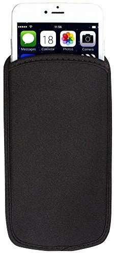 Jlyifan Neopren, Proof Pouch Etui/Sleeve für iPhone 7 Plus/6S Plus/Samsung Galaxy S8/S7 Edge/S6 Edge +/A5/J5 J3/Motorola Moto G5/G4 Play/Microsoft Lumia 640 950 XL/Huawei Nexus 6P/BLU Vivo 6