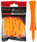 Graduated Tees The Golfers Club Golf Abgestufte Kunststoff-Tees (7,9 cm x 50,8 cm), Orange T-Shirt, 50 mm