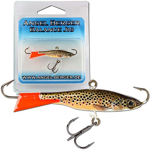 Angel-Berger Balance Jig Ice Zocker (Bachforelle, 15g)