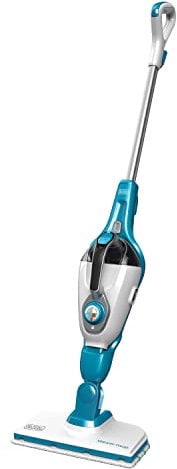 BLACK+DECKER Steam Mop and Portable Steamer, 2-in-1, Corded (HSMC1321)