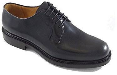 NICOLA BENSON Herrenschuh Elegant Trix Splendor Schwarz 1238B, Schwarz - Schwarz - Größe: 41 EU