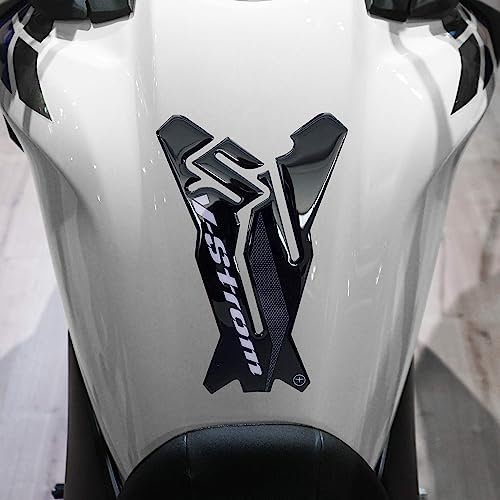 labelbike - Adesivo Paraserbatoio in Resina 3D Decorazione e Protezione di Moto Serbatoio compatibile con SUZUKI V-STROM 650 2017-2025