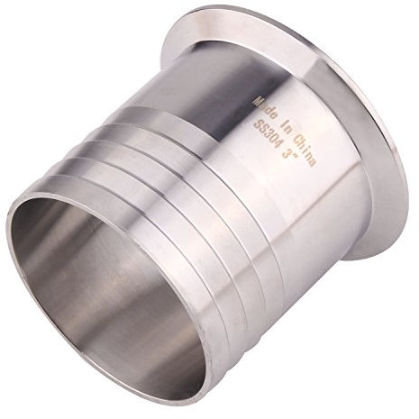 DERNORD 3 Tri Clamp to 3 Hose Barbed Adapter SUS304 Sanitary Hose Pipe Fitting