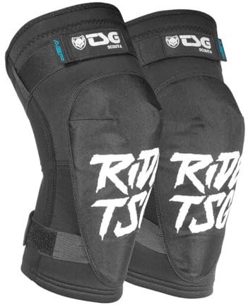 TSG Scout A Kneeguard, Ripped Black, L