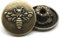 Raydodo 20 Sets 18 mm Jeansknopf--Set mit Nieten, Denim-Metallknöpfe, Druckknöpfe, Kupfer-Tack Hosenknöpfe, mit Kunststoff-Aufbewahrungsbox (Bronze)