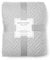 Brentfords Bed Throw King Size Geometric Pinsonic Quilted Bedspread, Luxurious Super Soft Silver Grey Lightweight King Size Quilted Blanket Throw Over for Sofa, 200 x 240cm