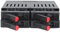 PUSOKEI 4 Bay HDD Cage Chassis, 5.25in Drive Tray, 2.5inMobile Rack, Compatible with 9.5mm 12.5mm Thick Bottom Hard Drives SSDs, Quiet Fan, Indicator Light