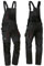 Uvex Tune-up Pantalon de travail long pour homme - Salopette longue avec poches aux genoux, noir/rouge, 46