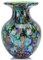 Runde grüne Glasvase für Heimdekoration, mundgeblasene Vase für Blumen, Boho-farbige Kunstglasvasen für modernen Esstisch, flippige Tafelaufsätze, Büro, Schreibtisch, Arbeitsplatte, TV-Ständer