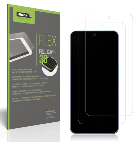 dipos FLEX 2x Displayschutzfolie matt für Google Pixel 8 Pro | Antireflex, entspiegelnd, 100% Displayabdeckung, Full Cover, selbstheilend, blasenfrei, Fingerprint-kompatibel, selbstklebend