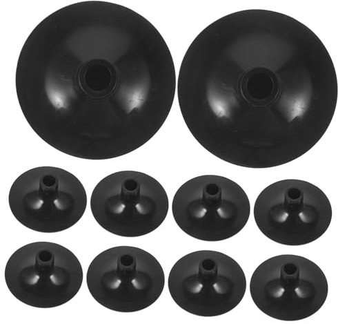 Abaodam 10Stücke Pfeilspitzen für Bogenschießen Saugnapf Pfeilköpfe für Outdoor Aktivitäten Einsetzbar Langlebig und Sicher