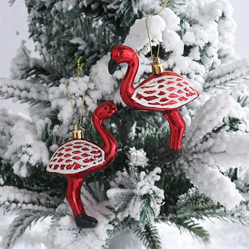Christbaumschmuck, Christbaumkugeln(Flamingo)