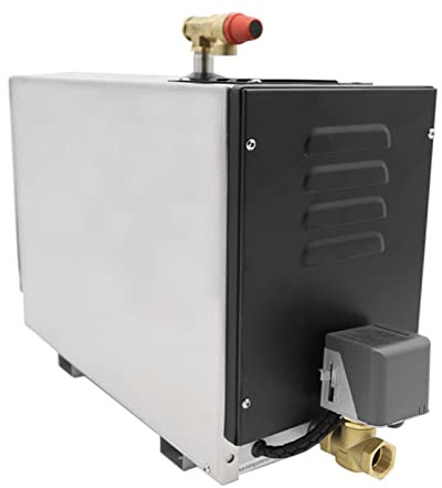 RSGXLFQZVAK Elektrischer Saunaofen, 4. 5 kW Automatisch Edelstahl -Dampfgenerator Haushalt Dampf Sauna Room Dampfbadmaschine for Relax Spa Digital Controller(15kw)