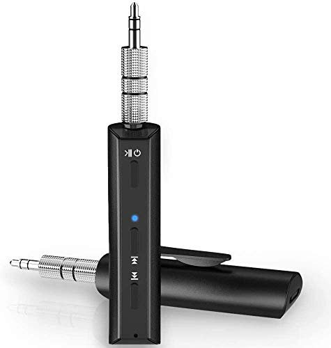 Ricevitore Aux per auto Musica- Bluetooth 5.0 Bassa Latenza per TV, Stereo Hifi Casa/Macchina Cuffie - jack Audio APTX-Cavo stabile fino a 10M