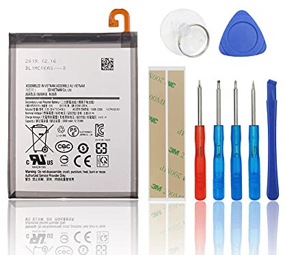SwarKing Ersatz Akku Kompatibel mit Samsung Galaxy A7 2018 A750 & Samsung Galaxy A10 2019 A105 EB-BA750ABU with Toolkit